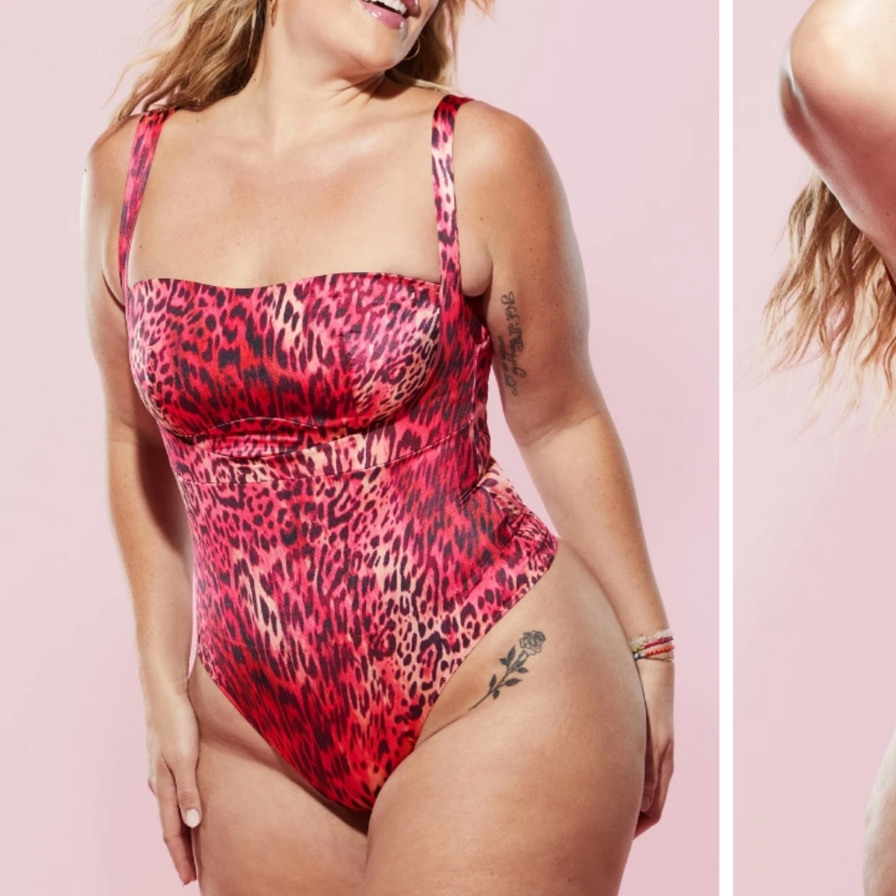 Yitty Shaping Open Bust Thong bodysuit 👅 Plus Size 1X
